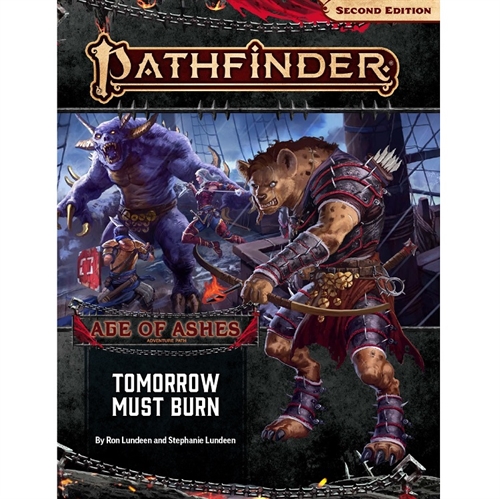 Pathfinder 2nd Edition - Tomorrow Must Burn Adventure Path 147 - Age of Ashes Pat 3 of 6 (2. Sortering)